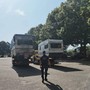Controlli al parco Ruffini: sequestrati un camper e una roulotte