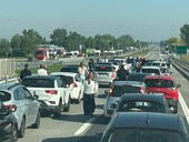 Incidente vicino all'area di servizio Rio Colorè: traffico in tilt sulla A6 Torino-Savona. Quattro feriti: un 77enne in codice rosso