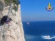Capo Noli, climber straniera soccorsa dai Vigili del Fuoco: intervento sulla parete a picco sul mare (FOTO)