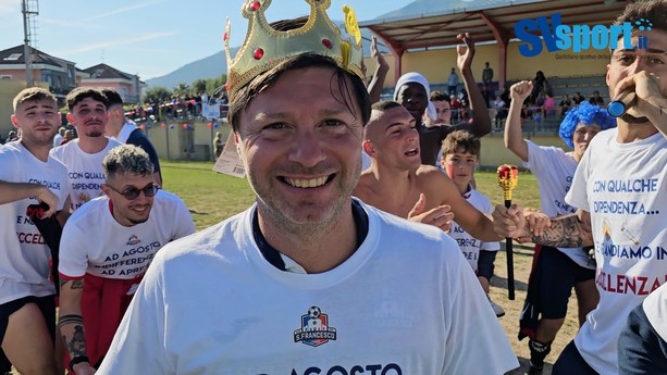 Calcio, San Francesco Loano. Cattardico incoronato all'Ellena: &quot;Promozione di tutti, società e squadra speciali&quot; (VIDEO)