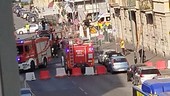 Incendio in via Tripoli: evacuate dieci persone, alcuni intossicati