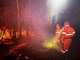 Anche gli AIB a Murazzano per domare le fiamme che minacciavano il parco safari [FOTO e VIDEO]