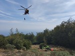 Biker tedesco cade a Toirano, grave trauma toracico, interviene l’elisoccorso