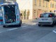 Scontro con un'auto, motociclista a terra in viale Belforte. Un ferito e traffico in tilt Scontro con un'auto, motociclista a terra in viale Belforte. Un ferito e traffico in tilt