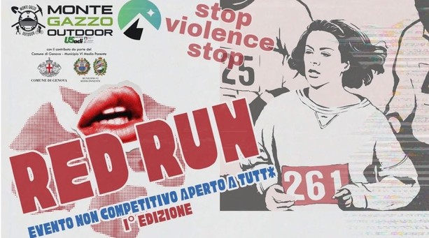Dalle scarpe da corsa alle biciclette, tutti uniti contro la violenza sulle donne: a Sestri e Cornigliano arriva la 'Red Run'