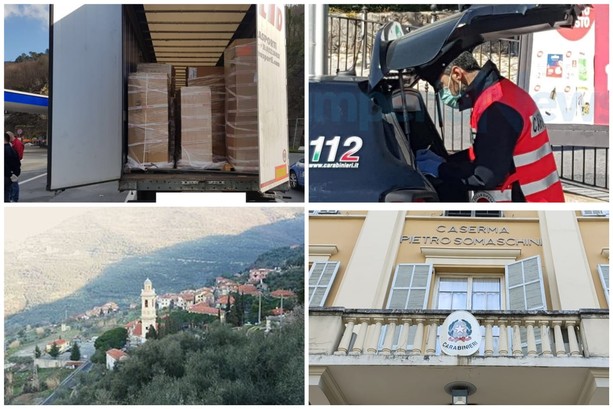 Imperia: migranti stipati in un tir diretto in un oleificio di Chiusanico, indagini dei Carabinieri Imperia: migranti stipati in un tir diretto in un oleificio di Chiusanico, indagini dei Carabinieri