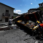 Roccavignale, gru sbanda e si ribalta: illeso il conducente del mezzo, traffico bloccato sulla Sp28 bis Roccavignale, gru sbanda e si ribalta: illeso il conducente del mezzo, traffico bloccato sulla Sp28 bis