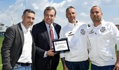Calcio. Il Savona in trasferta a Torino, Cristiano Giuntoli premiato per il Memorial Delucis