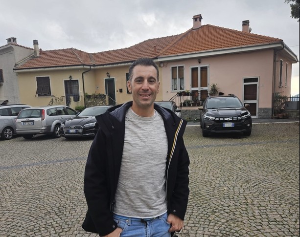 Magliolo, un campione in visita: Vincenzo Nibali ospite del sindaco Lanfranco