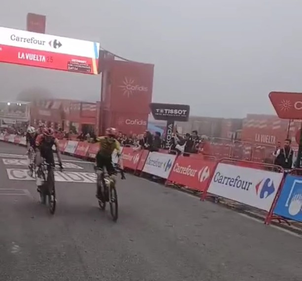 Vuelta, a Limone Vingegaard batte Ciccone e fa sua la tappa