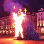 Un Farò indeciso: cade quasi a metà, di poco verso Porta Nuova [VIDEO]