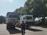 Controlli al parco Ruffini: sequestrati un camper e una roulotte