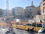 Sanremo, nuovo tentativo di ripartenza per il cantiere di piazza Eroi (Foto)