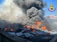 Incendio a Settimo, Arpa: nessun elemento pericoloso nei fumi