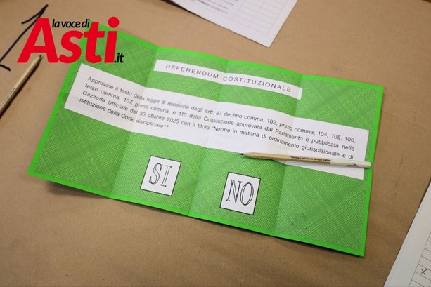 Referendum giustizia, alle 19 in provincia di Asti affluenza oltre il 40%