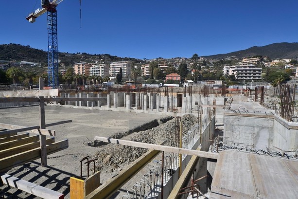 Sanremo: a fine anno si saprà se e quando riprenderanno i lavoro del palazzetto dello sport di Pian di Poma