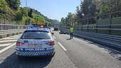 Doppio incidente in autostrada, non ce l’ha fatta il motociclista coinvolto sulla A26