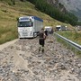 Colle della Maddalena, smottamenti dopo il temporale: Statale 21 ancora chiusa