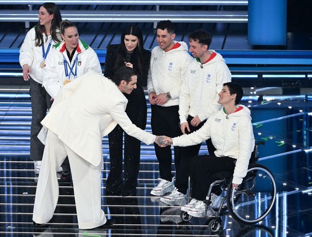 La cuneese Giuliana Turra ospite a Sanremo come testimonial delle Paralimpiadi [VIDEO]