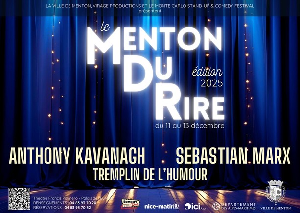 Festival del Sorriso a Mentone: Tre Serate di Risate al Teatro Francis Palmero