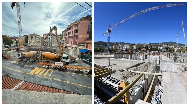 Sanremo, aggiornamento sui cantieri: passo avanti per il parcheggio di piazza Eroi, incertezza ancora sul palazzetto di Pian di Poma