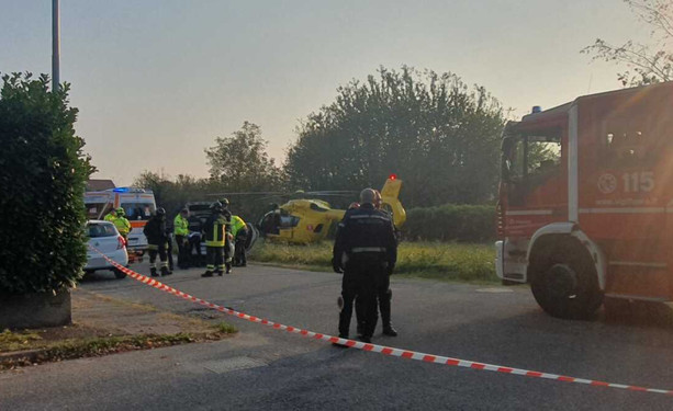 FOTO. Busto: tragico investimento in via Siracusa, donna di 82 anni muore sul posto