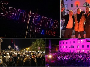 Sanremo, benvenuto 2026! Capodanno magico sul mare: droni e fuochi illuminano una città sold out (Foto e video)
