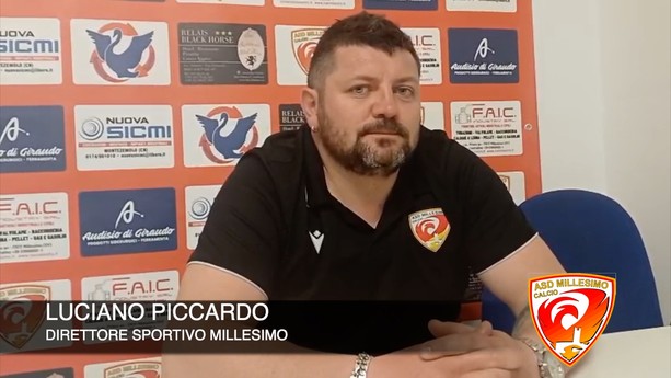 Calcio, Millesimo. Tutta la soddisfazione del ds Piccardo: &quot;Siamo stati i più forti, Macchia tecnico di livello superiore&quot; (VIDEO)