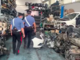 Smontavano auto rubate per rivendere i pezzi, carabinieri denunciano tre persone [VIDEO]