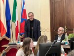 Cuneo, in Consiglio comunale il passaggio di testimone tra Livio Tranchida e il nuovo direttore del "Santa Croce" Franco Ripa