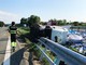 Camion ribaltato sull'A6 tra Carmagnola e Marene, si lavora per la messa in sicurezza del mezzo Camion ribaltato sull'A6 tra Carmagnola e Marene, si lavora per la messa in sicurezza del mezzo