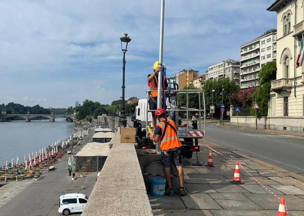 Ai Murazzi una nuova telecamera per la sicurezza e contro il lancio d'oggetti dalla balconata