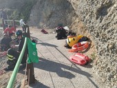 Ventimiglia, dramma alle Calandre: due giovani dispersi in mare dopo un tuffo, difficili le ricerche Ventimiglia, dramma alle Calandre: due giovani dispersi in mare dopo un tuffo, difficili le ricerche