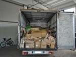 Furgone rubato trovato in autostrada: la Polizia Stradale di Cuneo restituisce al legittimo proprietario materiale elettrico per 300.000 euro