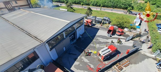 Incendio nel capannone di Marchisio Bici, aperto dalla Procura un fascicolo a carico di ignoti Incendio nel capannone di Marchisio Bici, aperto dalla Procura un fascicolo a carico di ignoti
