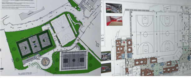 La rivoluzione al Campus parte dai campetti: via il calcio, spazio solo alla pallacanestro