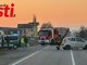 Caos viabilità all'altezza di Quarto dopo un incidente tra auto e moto Caos viabilità all'altezza di Quarto dopo un incidente tra auto e moto
