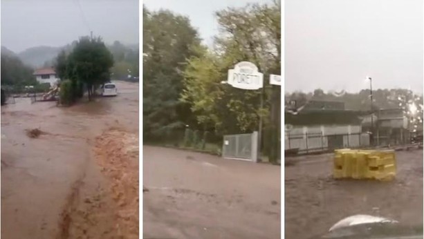 VIDEO - La furia dell’Olona che cancella le strade e le case con l’acqua alle finestre