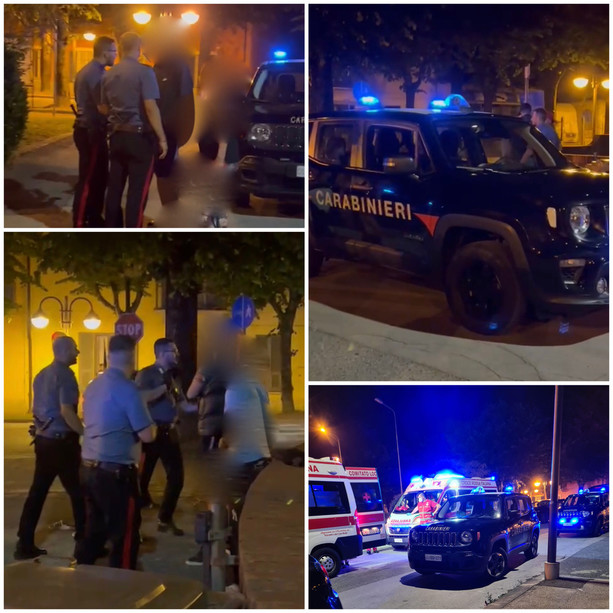 Tafferugli e disordini ieri sera a Foglienzane di Dronero: intervento dei carabinieri