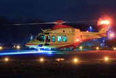 Auto fuori strada prima dell'alba sulla statale 394, in volo l'elisoccorso: paura per tre ragazzi