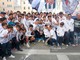 FOTONOTIZIA. Savona premiato in Piazza Sisto, la festa biancoblu nel cuore della città