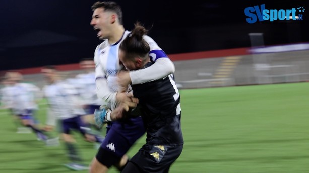 Calcio, Coppa Italia di Eccellenza. I rigori di Pietra Ligure - Fezzanese (VIDEO)