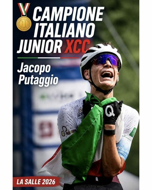 Mountain bike: Jacopo Putaggio, giovane di Castelvecchio di Rocca Barbena, è campione italiano Junior di Short Track Mountain bike: Jacopo Putaggio, giovane di Castelvecchio di Rocca Barbena, è campione italiano Junior di Short Track