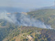 Incendio a Branega, le fiamme tornano a svilupparsi nella notte: vigili del fuoco di nuovo al lavoro