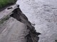 Vigone: la furia dell’acqua cancella la stradina che porta al Pellice Vigone: la furia dell’acqua cancella la stradina che porta al Pellice
