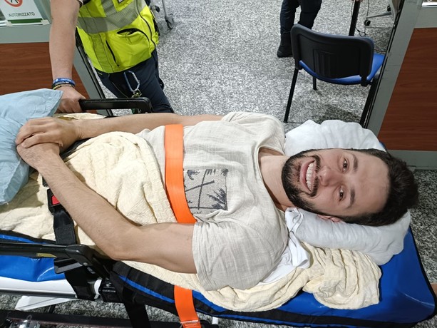 Mattia Vignolo è tornato in Italia: operazione prevista nei prossimi giorni al Niguarda di Milano
