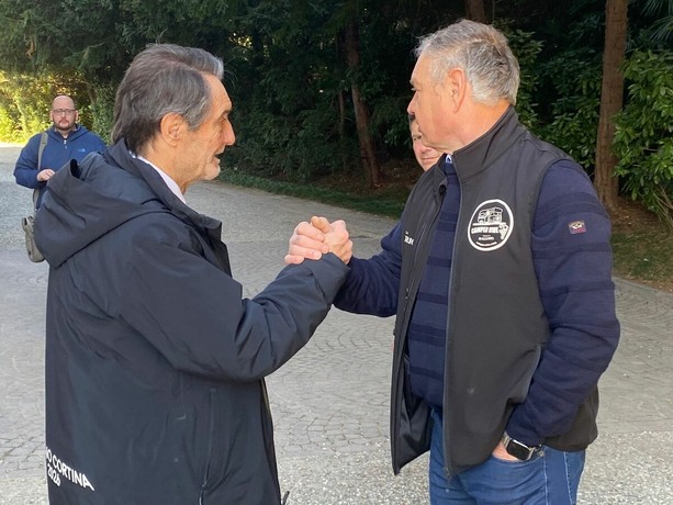 L'addio di Fontana al suo "Umberto": «Sembrava immortale, è un giorno che non doveva arrivare mai» L'addio di Fontana al suo "Umberto": «Sembrava immortale, è un giorno che non doveva arrivare mai»