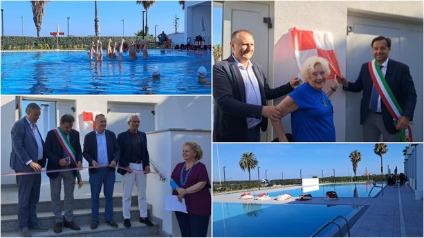 Savona, taglio del nastro per il nuovo lotto della piscina Zanelli: "Struttura moderna, pensata per lo sport di base e per quello di alto livello" (FOTO) Savona, taglio del nastro per il nuovo lotto della piscina Zanelli: "Struttura moderna, pensata per lo sport di base e per quello di alto livello" (FOTO)