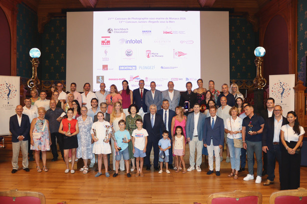A Monaco premiati i vincitori dei concorsi di fotografia subacquea: dal 21° Nazionale al 13° Junior (Foto)