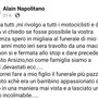 Il dolore e la rabbia di un padre distrutto dalla morte del figlio: «Travolto da una macchina che non ha rispettato la precedenza»